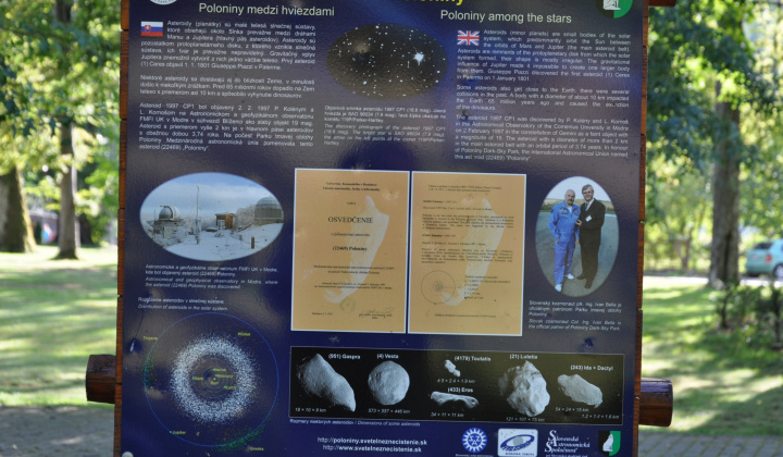 3. fotografia fotogalérie Možnosti turistiky / Asteroid - foto