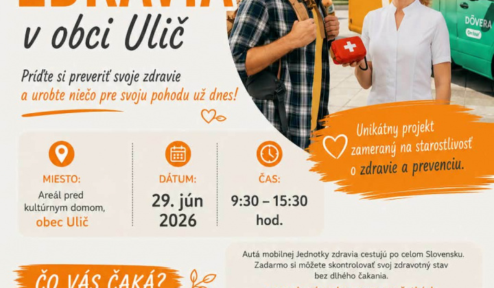 1. fotografia fotogalérie Aktuality / Deň zdravia v obci Ulič - foto