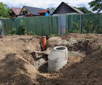 Projekty a granty / Ulič - rozšírenie kanalizácie IV. časť - foto