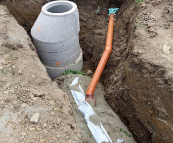 Projekty a granty / Ulič - rozšírenie kanalizácie IV. časť - foto