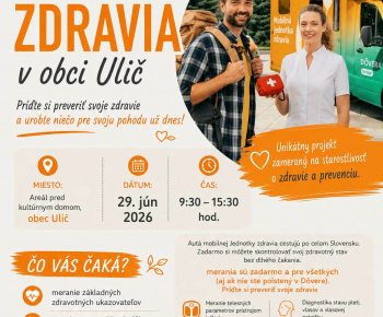 Aktuality / Deň zdravia v obci Ulič - foto