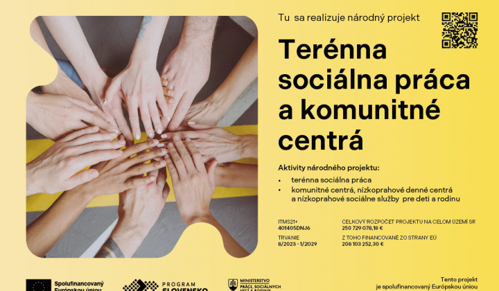 Fotka - Terénna sociálna práca a komunitné centrá